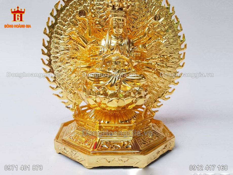 Đồng Hoàng Gia là địa chỉ chế tác tượng Phật Thiên Thủ Thiên Nhãn mạ vàng uy tín